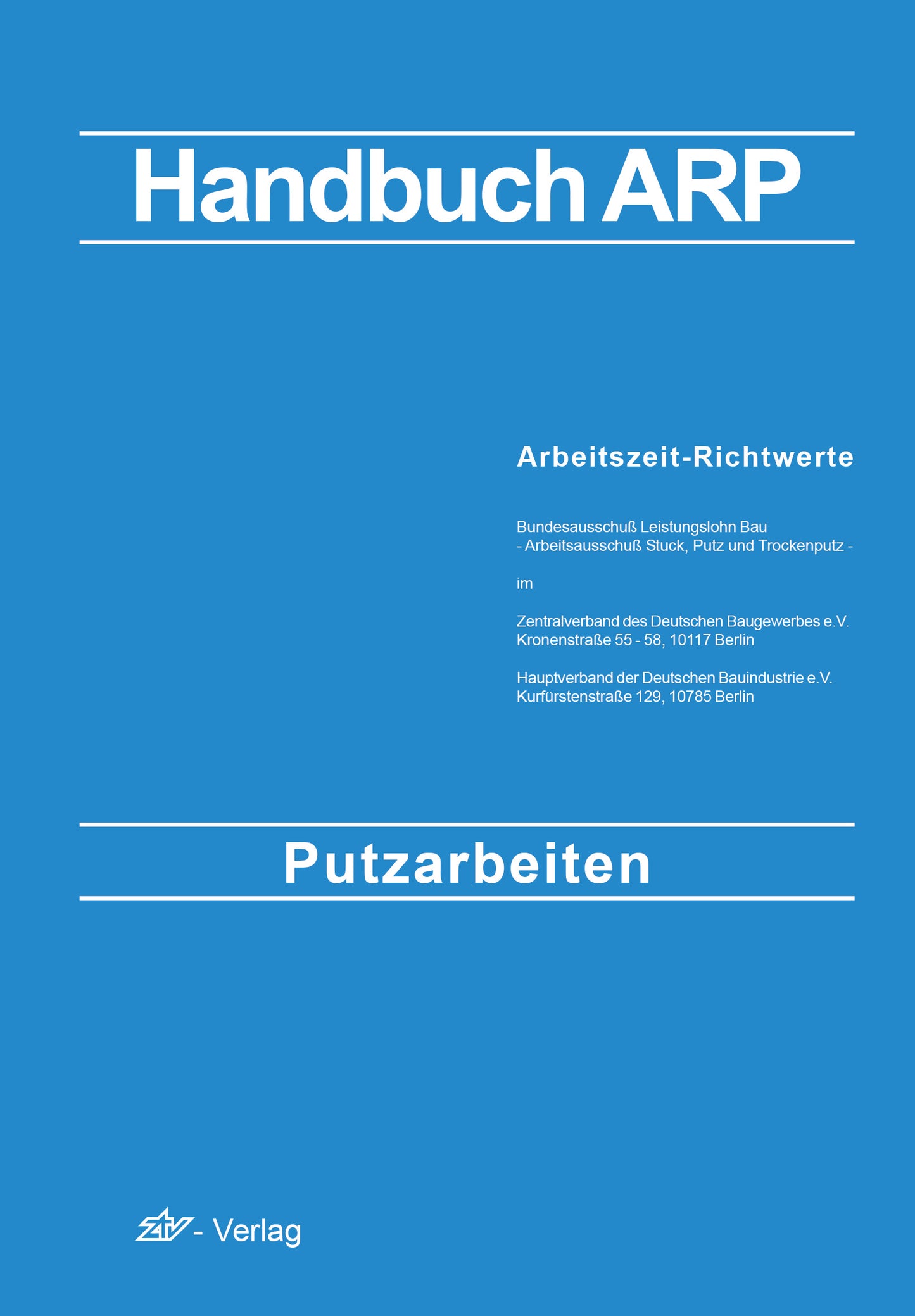 ARH-Tabelle Putzarbeiten