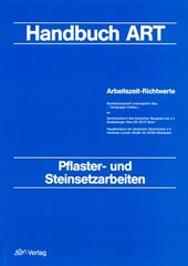 ARH-Tabelle Tiefbau Pflaster- und Steinsetzarbeiten