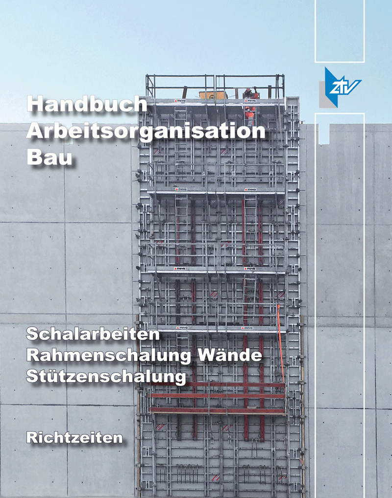 ARH-Tabelle Rahmenschalung Wände, Stützenschalung