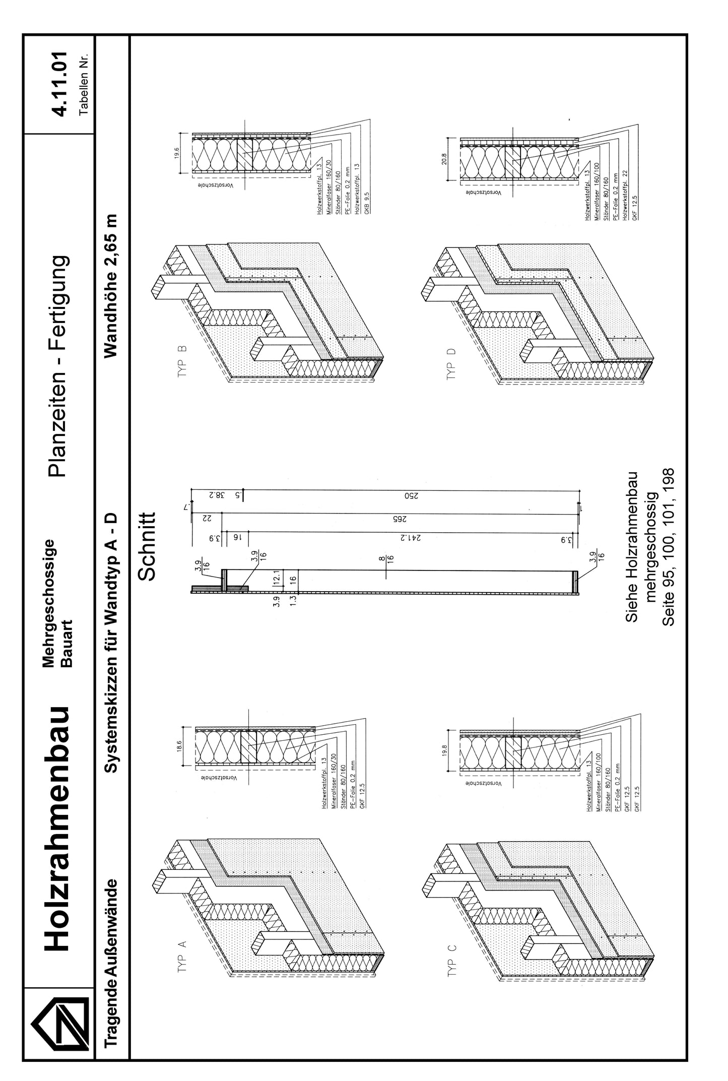 Holzrahmenbau Planzeiten - Gesamtausgabe (PDF Ausgabe)