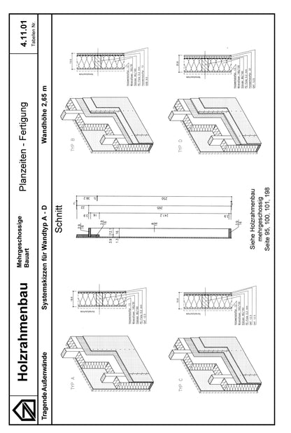 Holzrahmenbau Planzeiten - Gesamtausgabe (PDF Ausgabe)