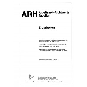  ARH-Tabelle Erdarbeiten (Download)